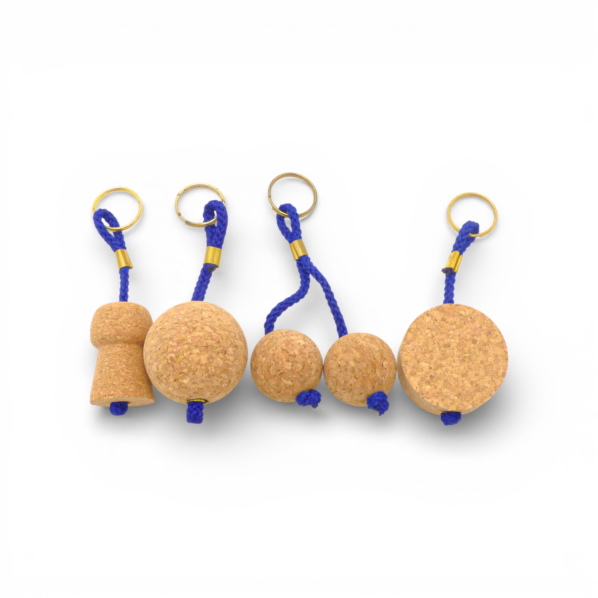 Porte-clés flottant "Format Poche" de Viking en liège naturel, conçu pour la pêche et la plaisance, haute flottabilité.