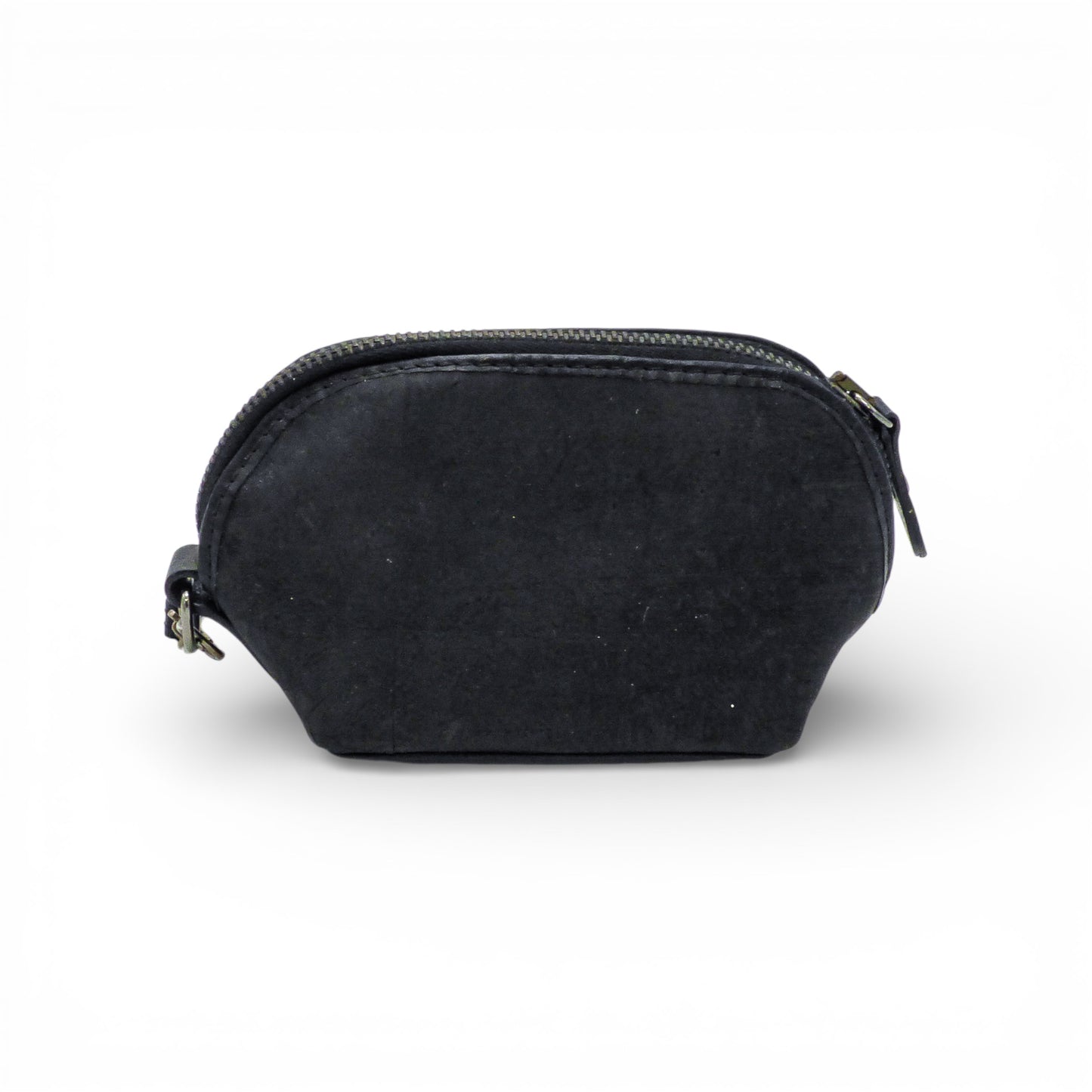 Porte monnaie en cuir et liège Marla Pais, design unique avec texture naturelle et détails élégants.