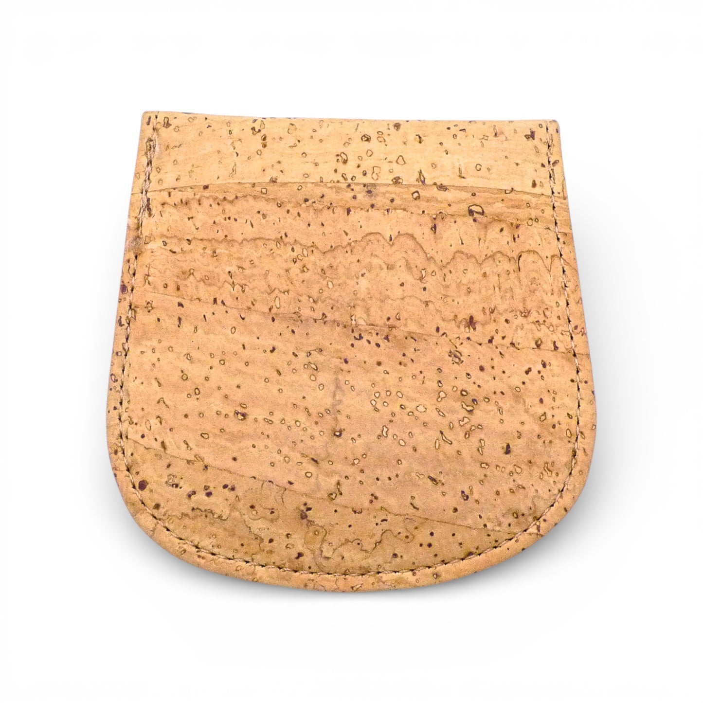 Ultra-flat Amador Varum wallet with a flap, designed for comfort and everyday use, shown in a pocket setting.