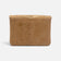 Dessus d'un porte-monnaie à rabat en liège marbré, couture fine et grain visible