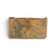 Portefeuille zippé liège marbre bleu or, design luxe protection