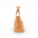 Sac à main liège Relief Montado — vue profil bandoulière finition dorée Pézenas