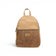 Sac à dos liège Mapa motif cartographique vue face, poche zippée couleur