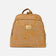 Sac à dos en liège motif Aguarela, poche avant mosaïque pastel à éclats d'or