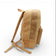 Profil d'un grand sac à dos Pro en liège naturel — Montado, poche latérale, sangles pendantes, Portugal