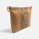 Sac liège à panneau aquarelle vu de trois quarts, cadeau femme fait main