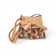 Sac bandoulière Nœud Montado en liège - coloris arc-en-ciel, motif vif