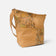 Sac bandoulière en liège damier Atlas, facettes olive et sable