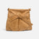 Sac bandoulière en liège à nœud, motif Mapa gris beige façon carte ancienne