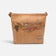 Sac épaule en liège à poche Marmore, patchwork ocre rouge et bleu