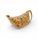 Sac banane en liège mosaïque multicolore, sangle ton naturel, zip — Montado, Portugal