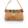 Pochette bandeau grand format Montado en liège - motif arc-en-ciel - vue de face